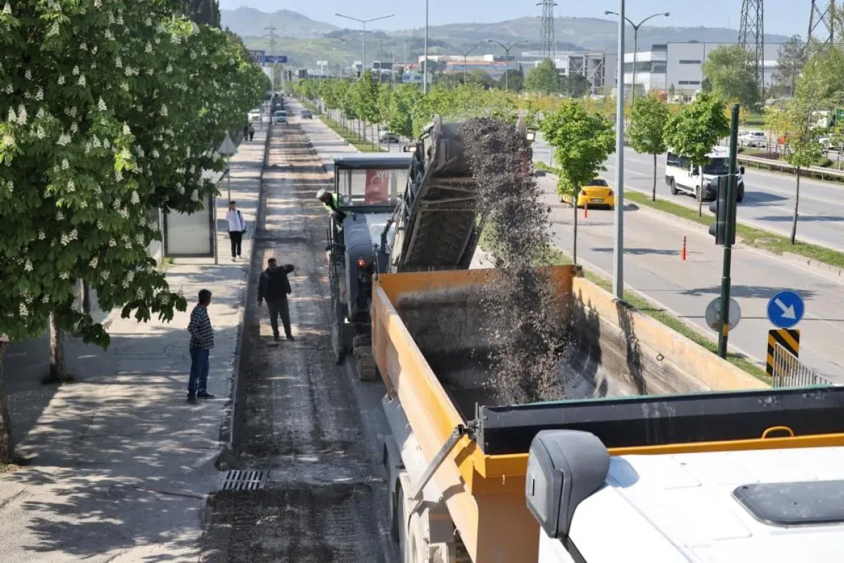 Bursa trafiğine nefes! Terminal yolu yenileniyor