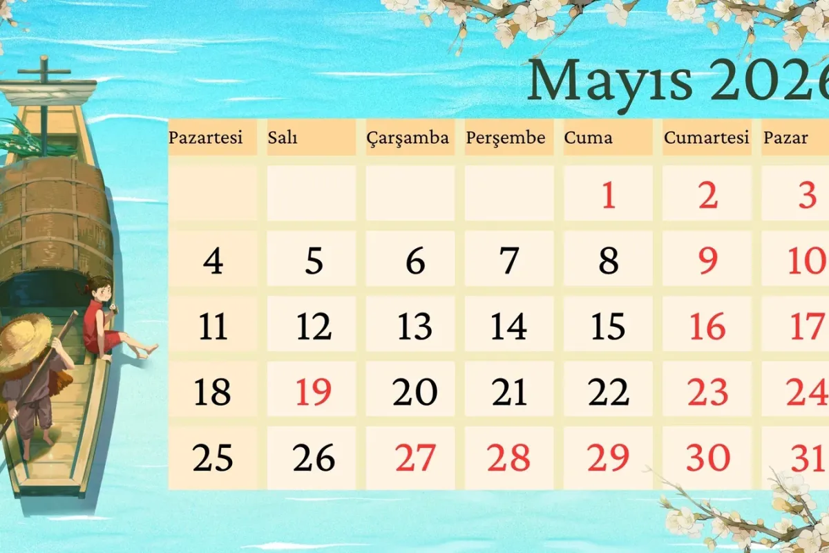 5,5 gün izin kullanan Mayıs ayında 16 gün tatil yapacak