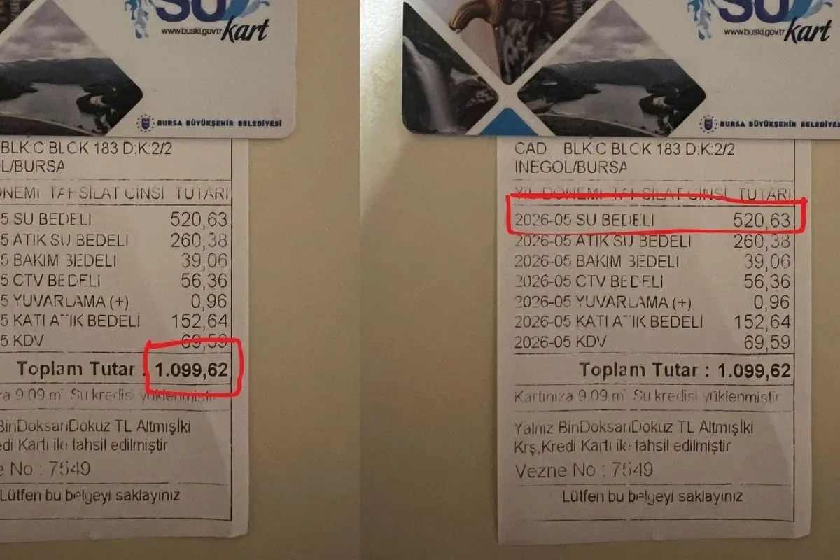 İnegöl'de suya ödediğiniz vergiyi duyunca şok olacaksınız!