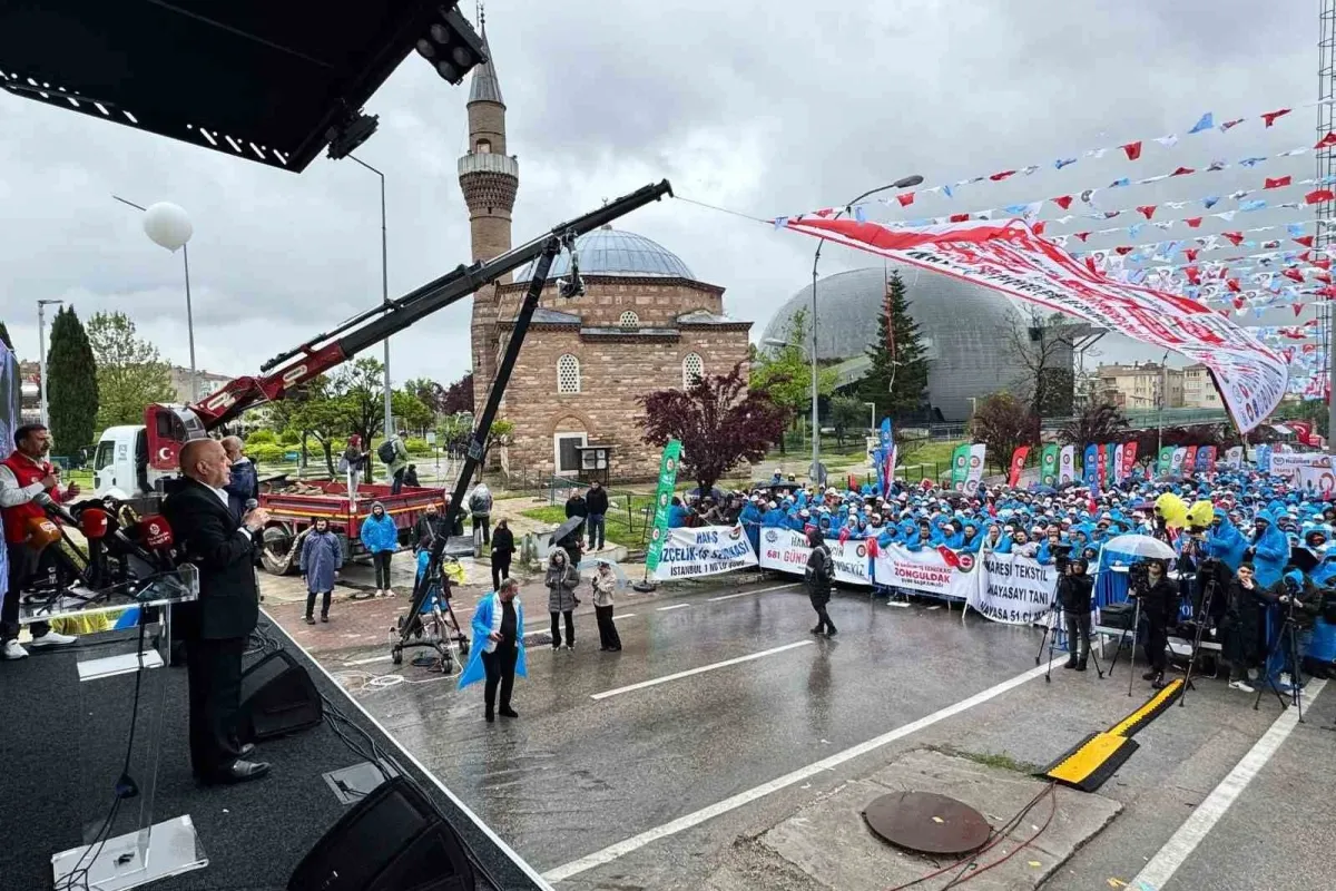 HAK-İŞ Başkanı Arslan: "Türkiye’nin bütün meydanları Taksim Meydanı’dır"