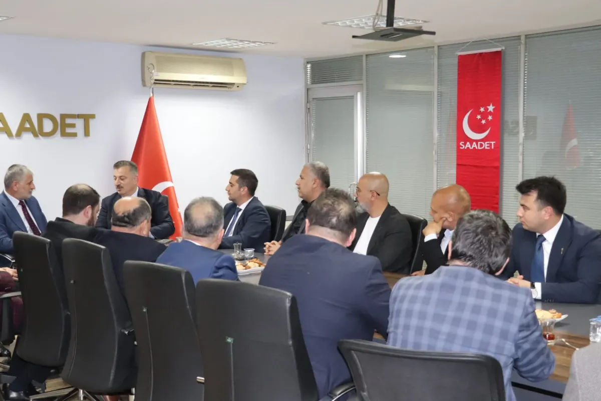 Anahtar Parti Bursa’dan Saadet Partisi’ne ziyaret gerçekleşti