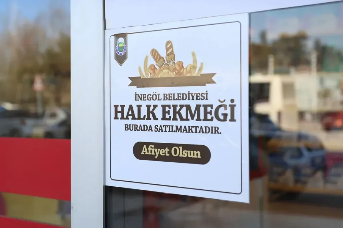 İnegöl'de halk ekmeğe yüzde 50 zam geldi