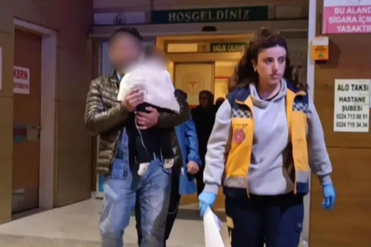 İnegöl'de korkutan olay! 1 yaşındaki bebek...