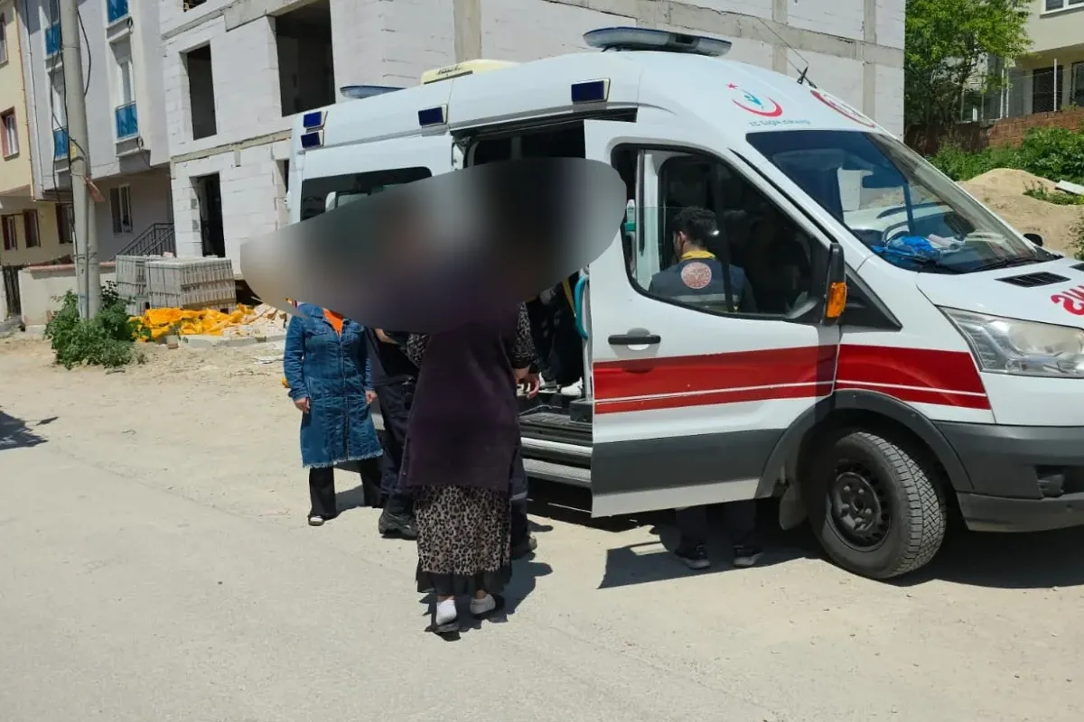 İnegöl'de korkutan yangın! 2 kişi dumandan etkilendi