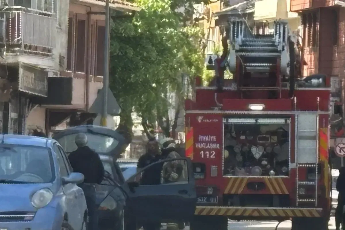 İnegöl'de korku dolu anlar!