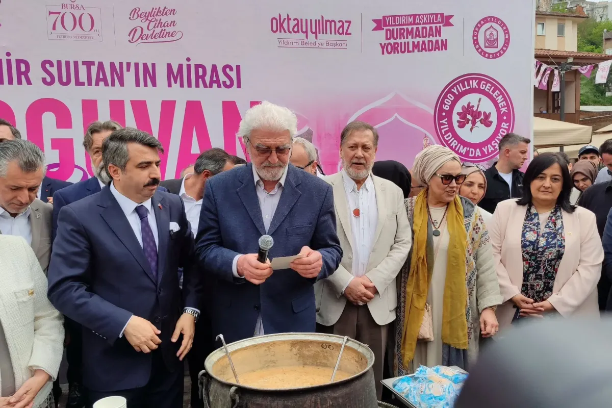 Yıldırım’da 600 yıllık Erguvan Bayramı geleneği sürüyor