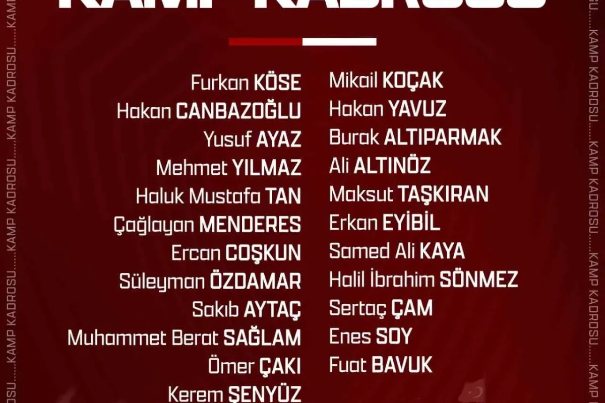 Elazığspor, Bursa’ya 23 futbolcuyla gitti