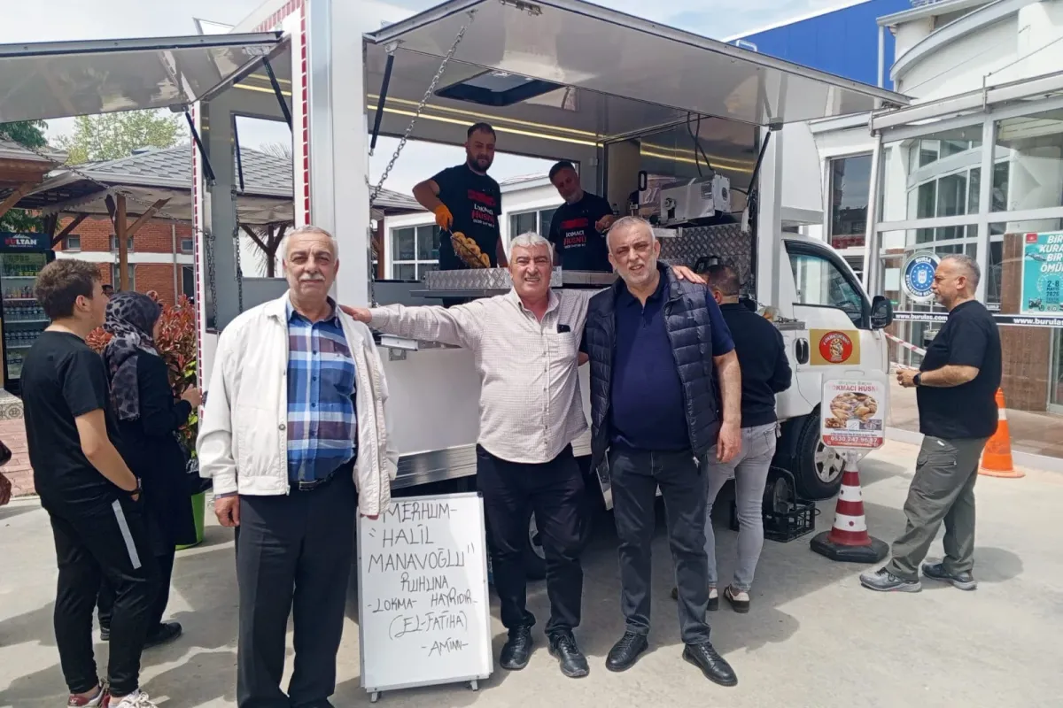 İnegöl’de Halil Manavoğlu İçin Lokma Hayrı Düzenlendi