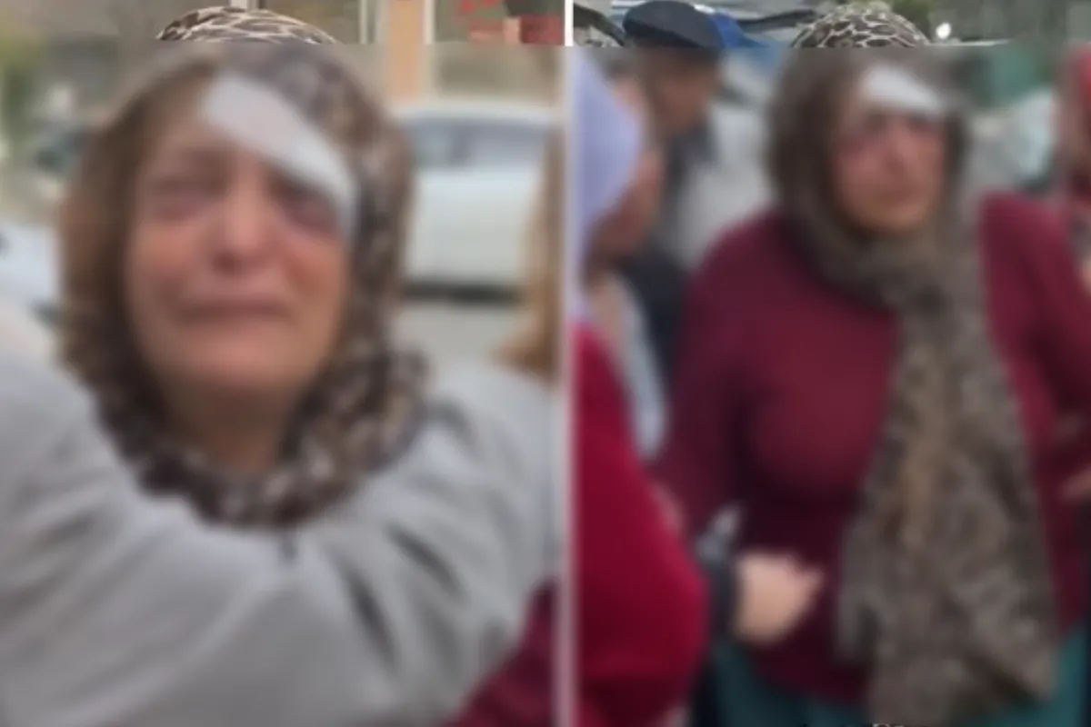 Damadını öldüren kayınvalide böyle karşılandı!