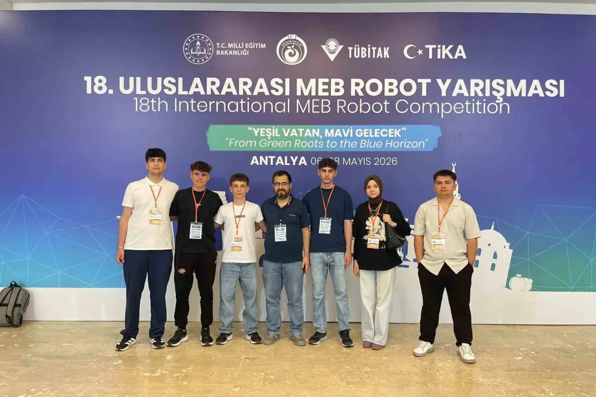 Yıldırım Ticaret MTAL’den Uluslararası MEB Robot Yarışması’nda büyük başarı