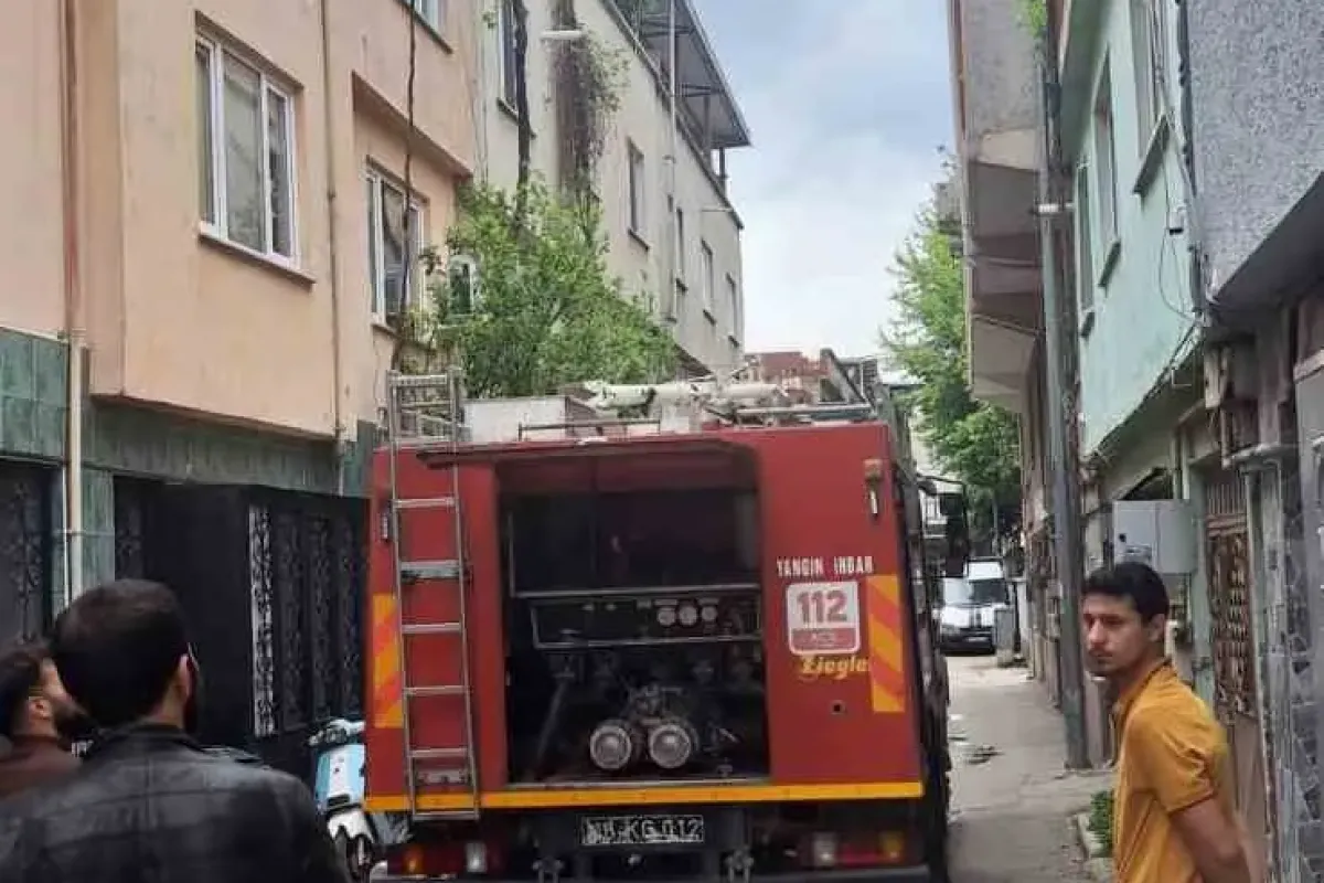 Bursa’da korkutan yangın