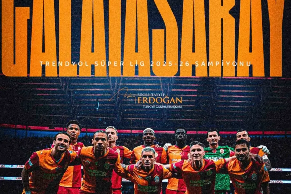 Cumhurbaşkanı Erdoğan’dan Galatasaray’a şampiyonluk tebriği