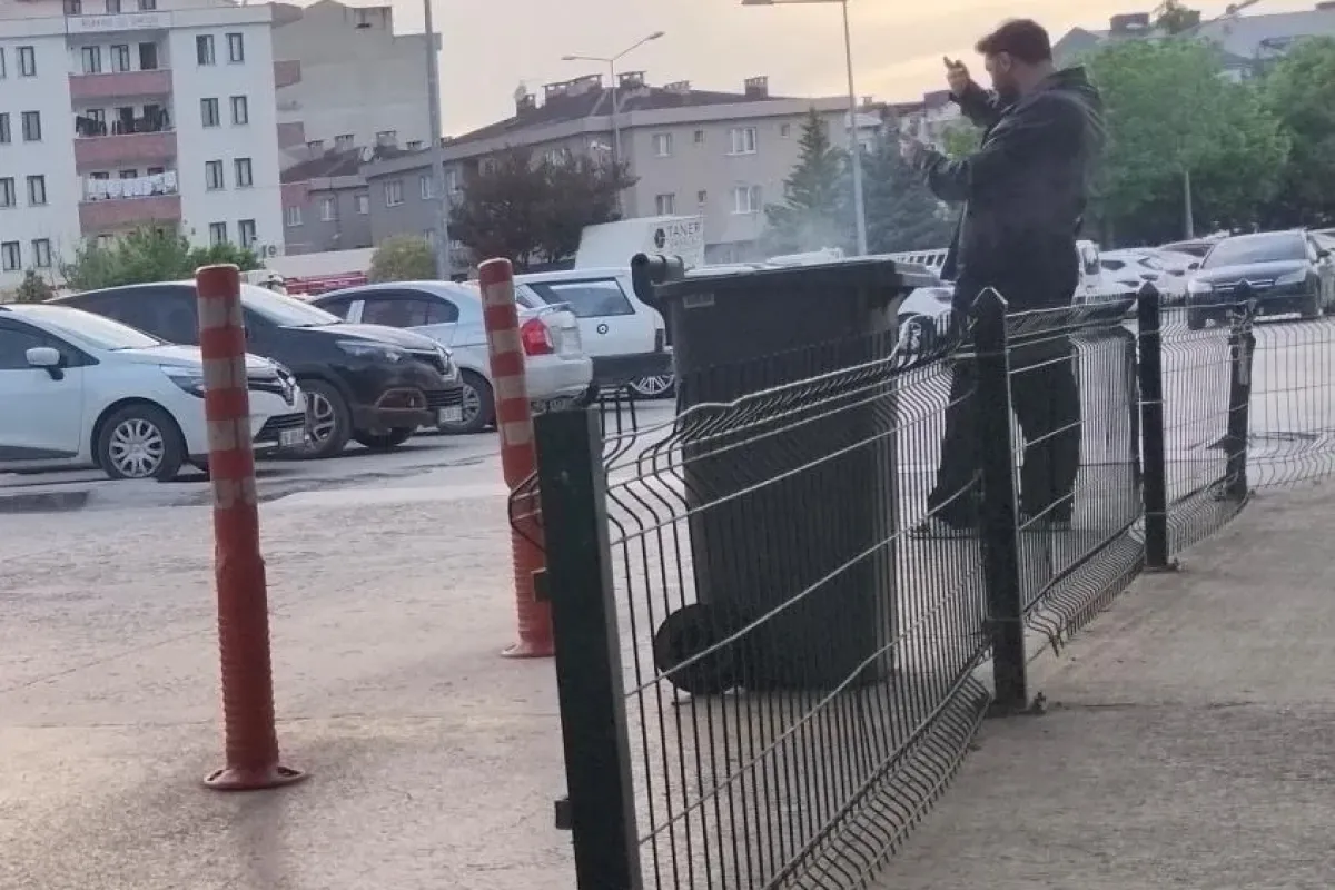 Kimse oralı olmadı, küçük çocuk söndürdü