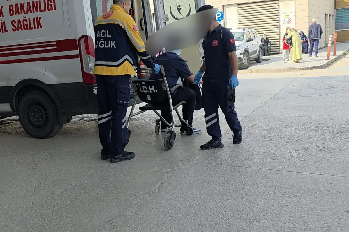 İnegöl'de polisi harekete geçiren kaza! 2 yaralı
