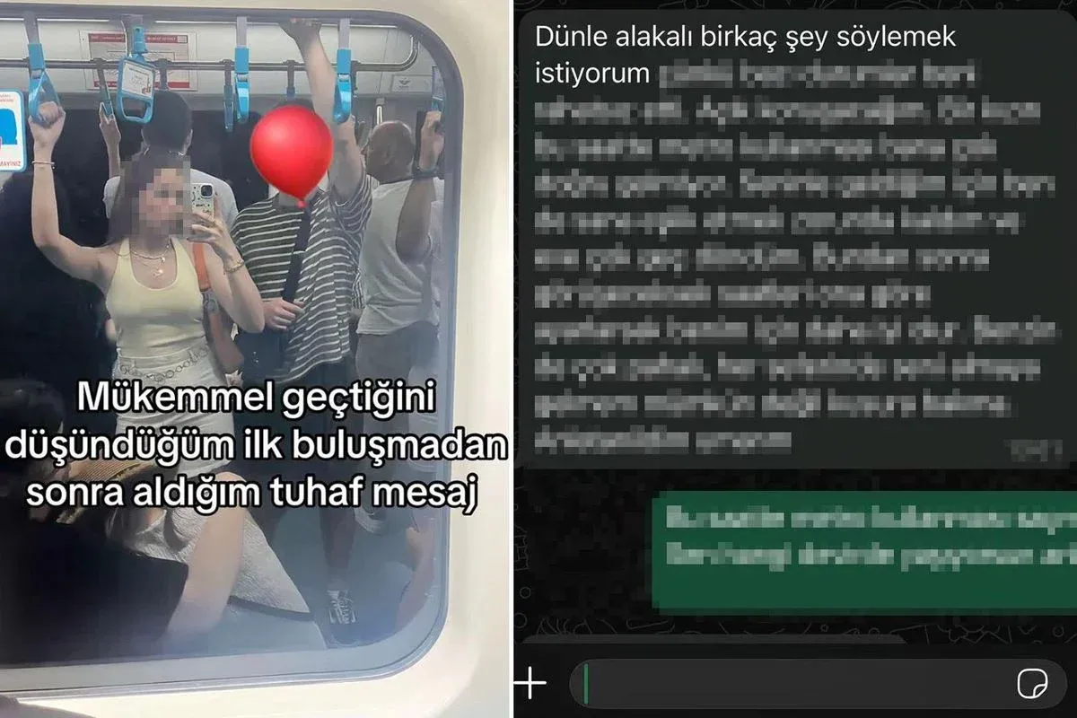 İlk Buluşma Sonrası Gelen Mesaj Olay Oldu