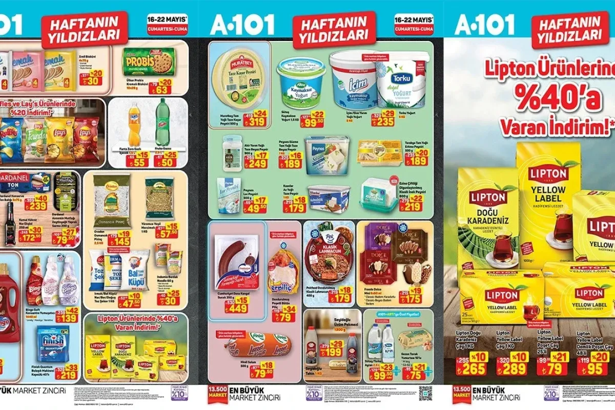 A101 16-22 Mayıs 2026 haftanın yıldızları açıklandı