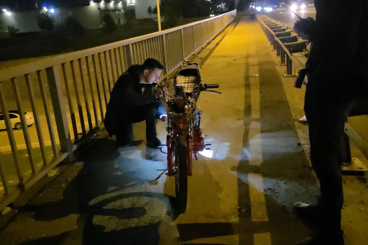 İnegöl’de toplama motosiklete 88 bin 500 lira ceza