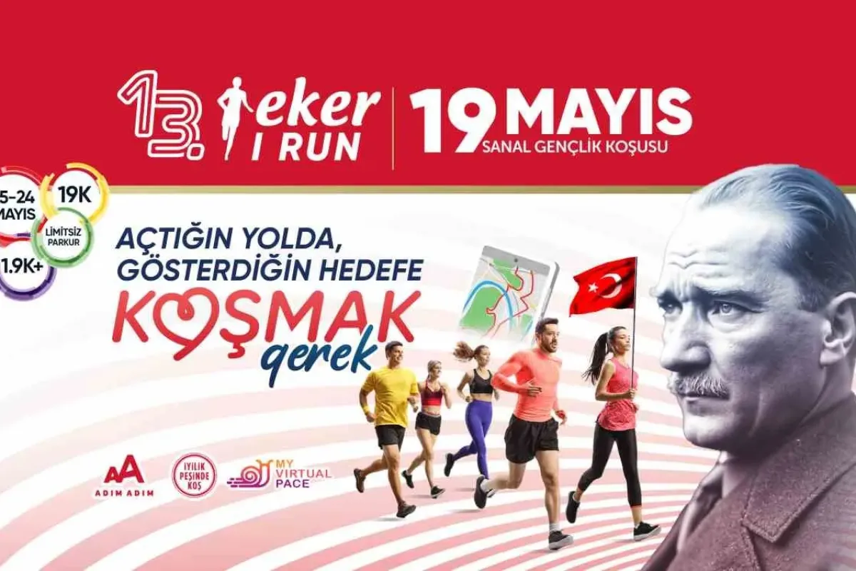 Eker I Run 19 Mayıs Sanal Gençlik Koşusu başladı
