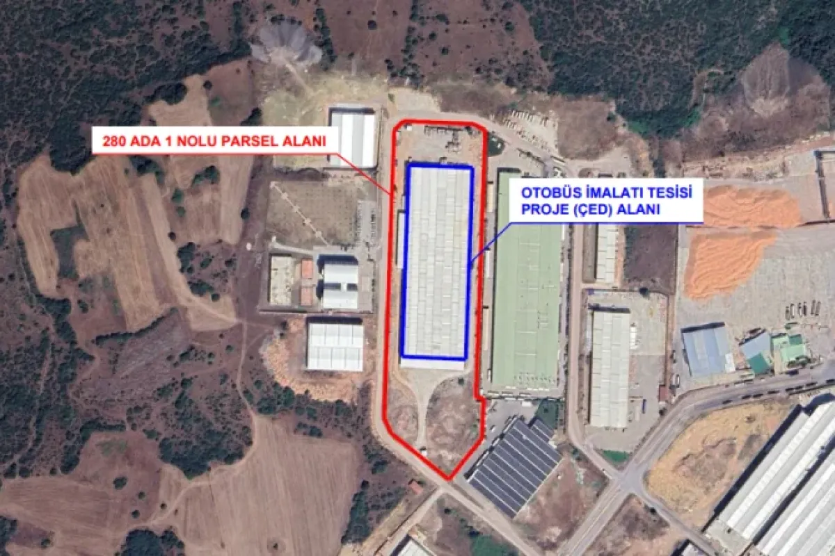 İnegöl'e 87,5 Milyon TL'lik Dev Yatırım! Otobüs Fabrikası İçin ÇED Onayı Çıktı