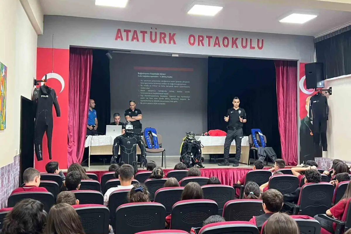 Bursa’da öğrencilere boğulma tehlikesine karşı eğitim