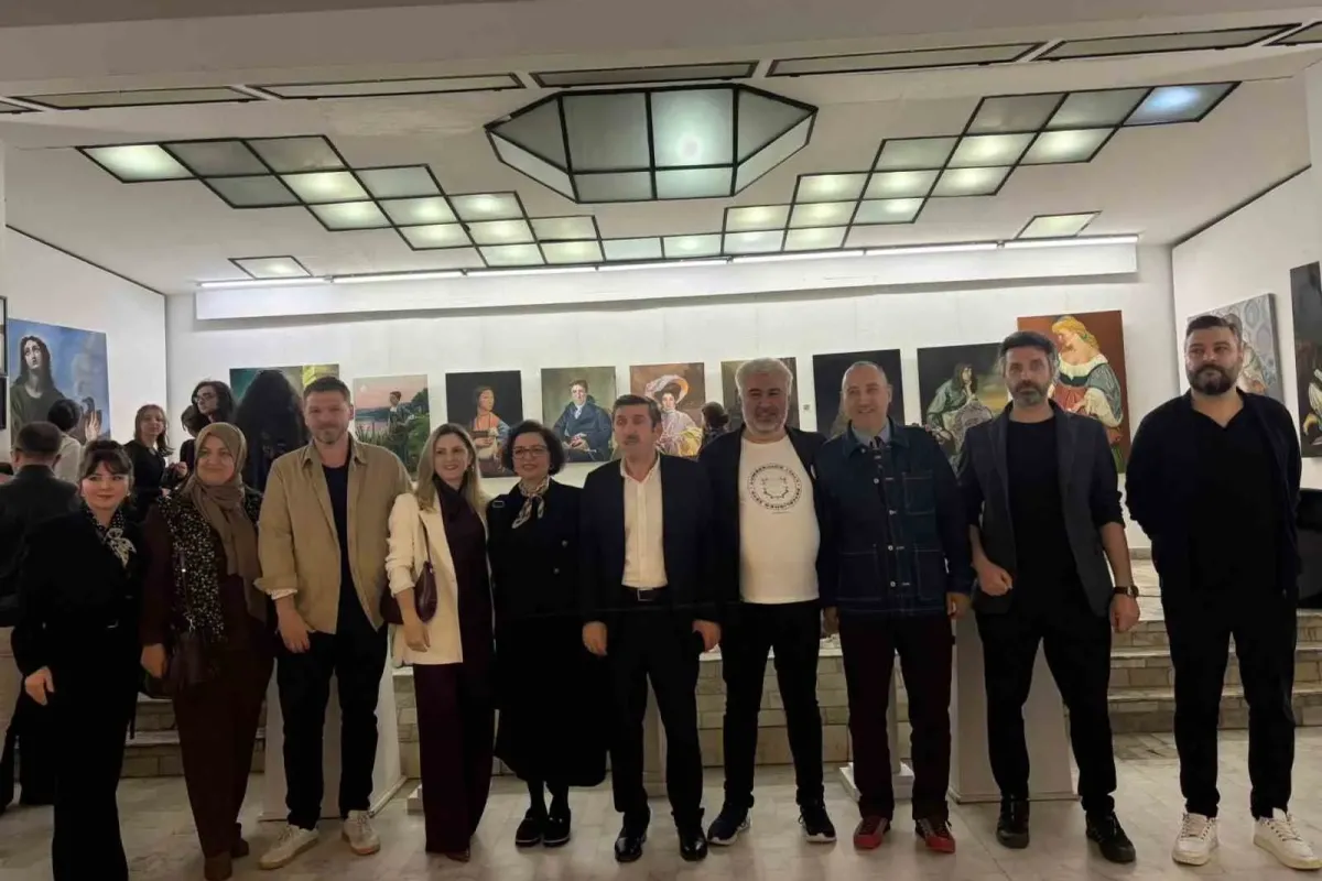 Genç sanatçılar eserlerini karekodla dijitale taşıdı