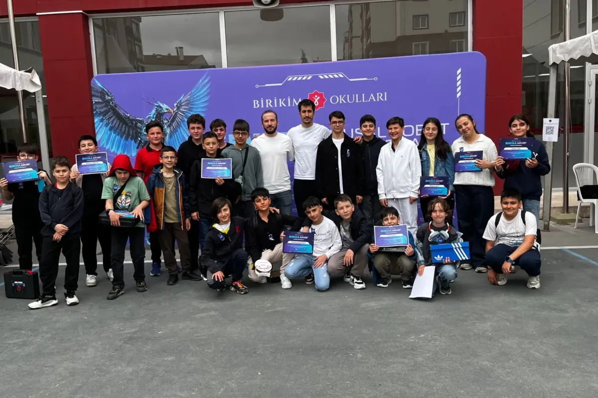 Orhaniyespor robot takımı tarih yazdı