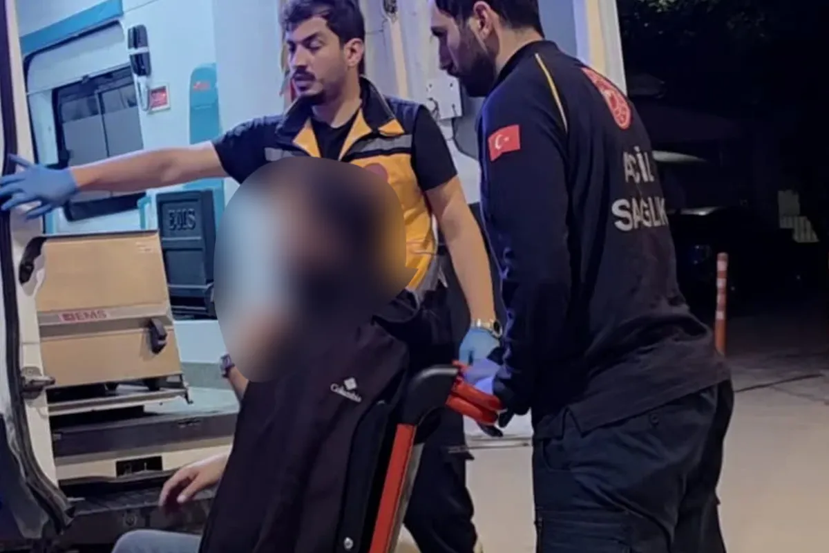 İnegöl'de taşıdığı koltuğun altında kaldı!