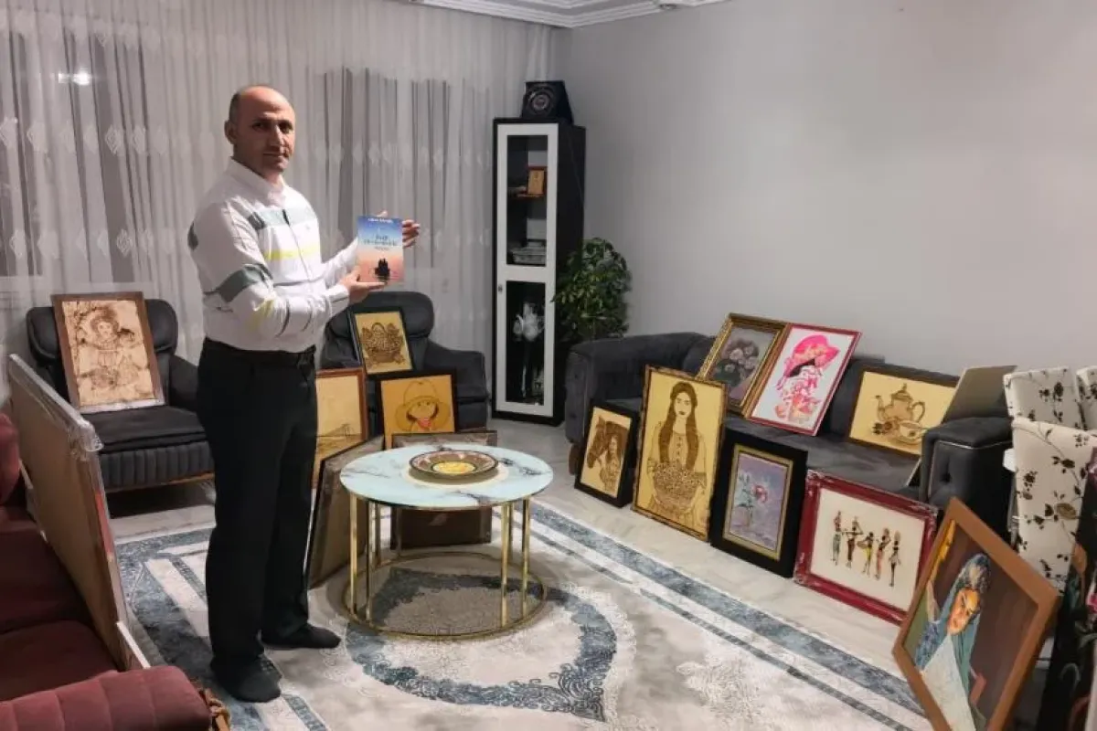 İnegöl’de Güvenlik Görevlisinden Sanat Hikayesi: 1000 Eser, 288 Şiir