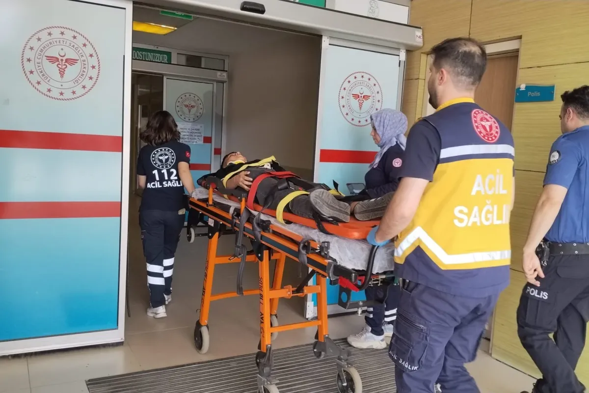 İnegöl’de bisikletli çocuğa otomobil çarptı: 1 yaralı