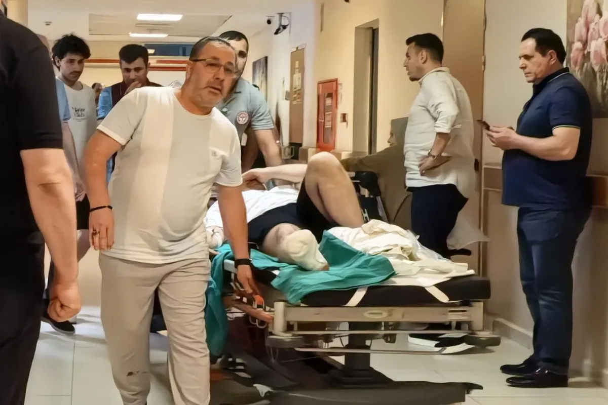 İnegöl'de talihsiz gencin 3 parmağı koptu