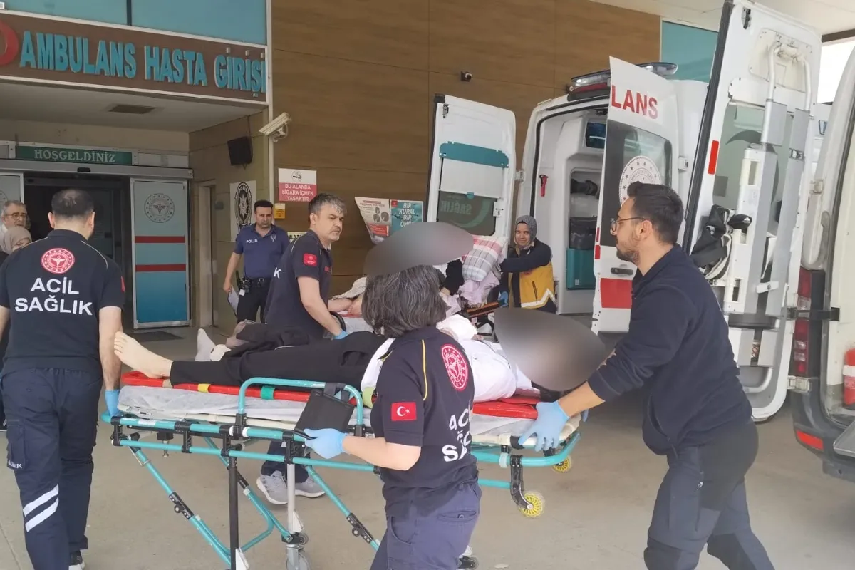 İnegöl'de bayram günü korkutan kaza! 1 yaralı