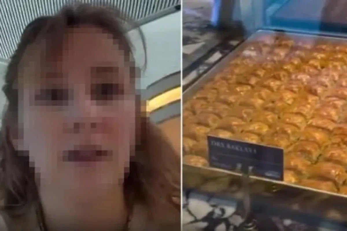 Bir dilim baklavanın fiyatına böyle tepki gösterdi
