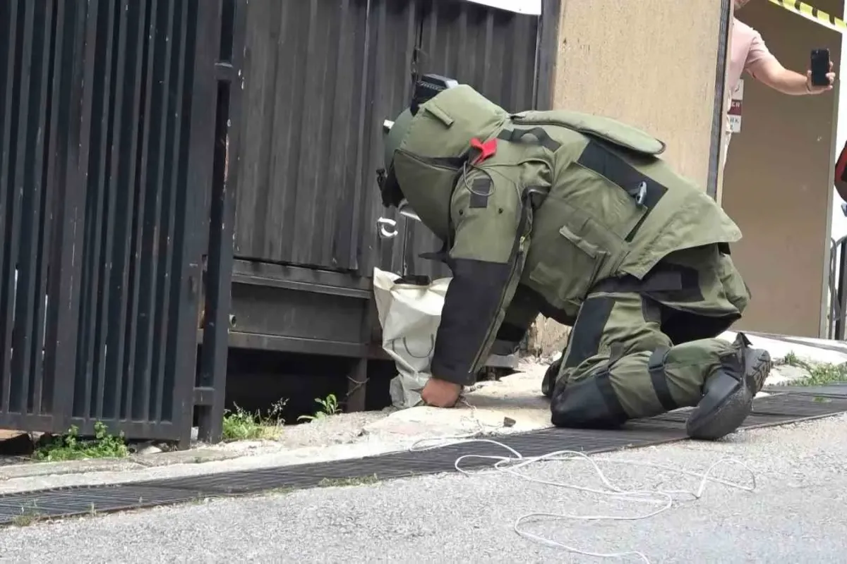 Bursa’da bomba tatbikatı gerçeği aratmadı