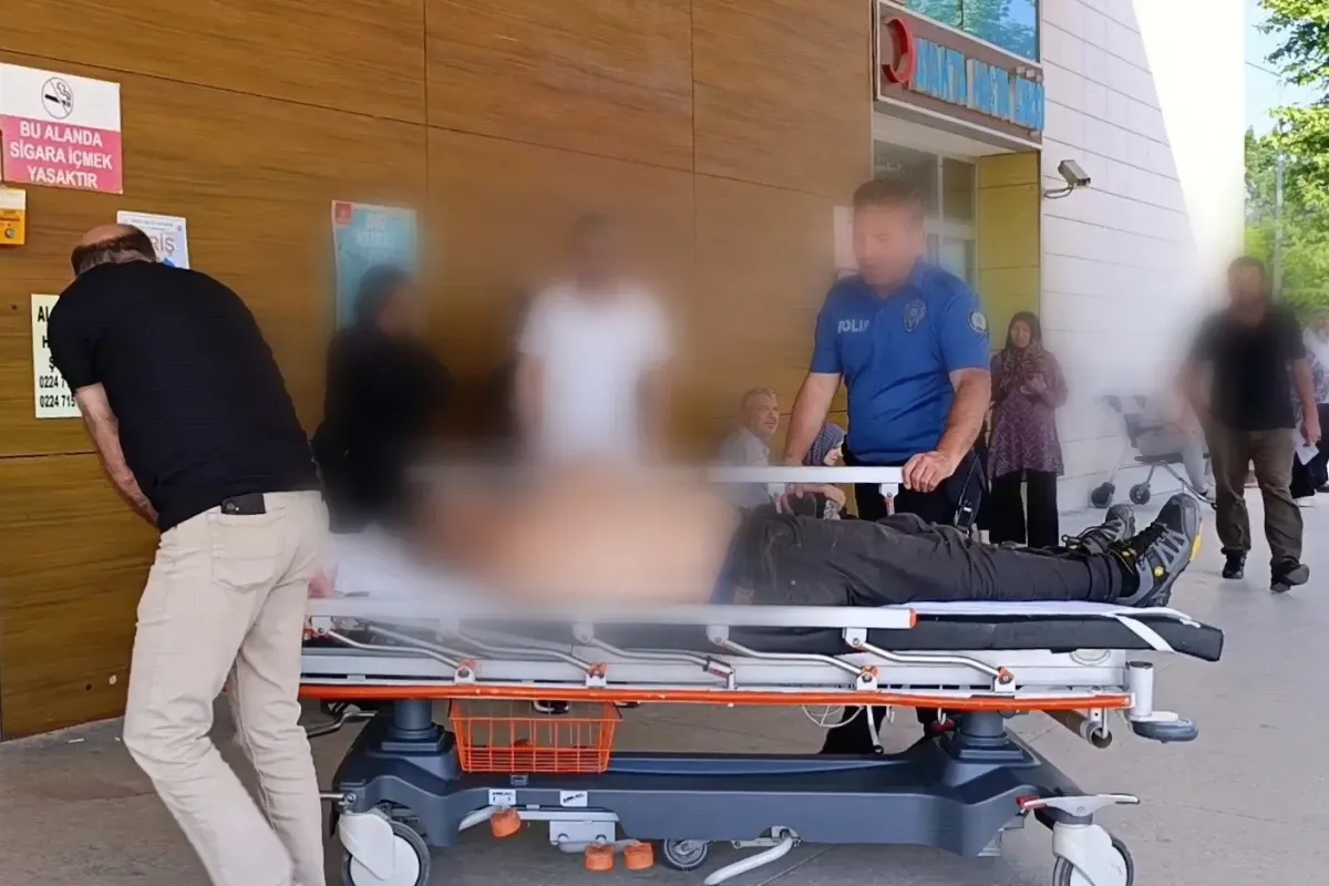 İnegöl’de kiraz ağacından düşen kişi ağır yaralandı