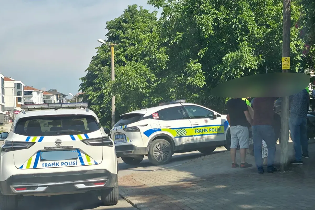 İnegöl'de korkutan kaza! 1 yaralı