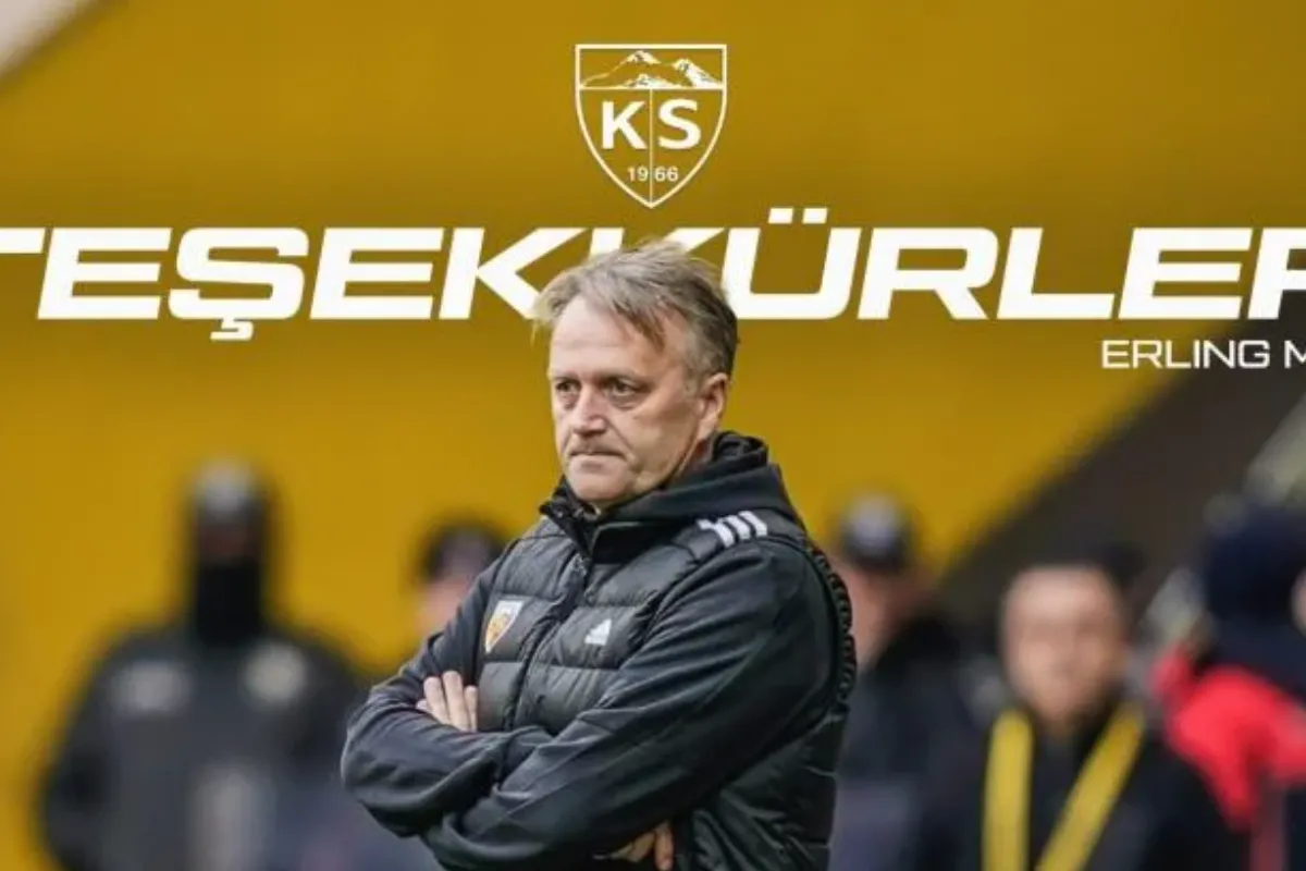 Kayserispor'da Erling Moe Dönemi Sona Erdi