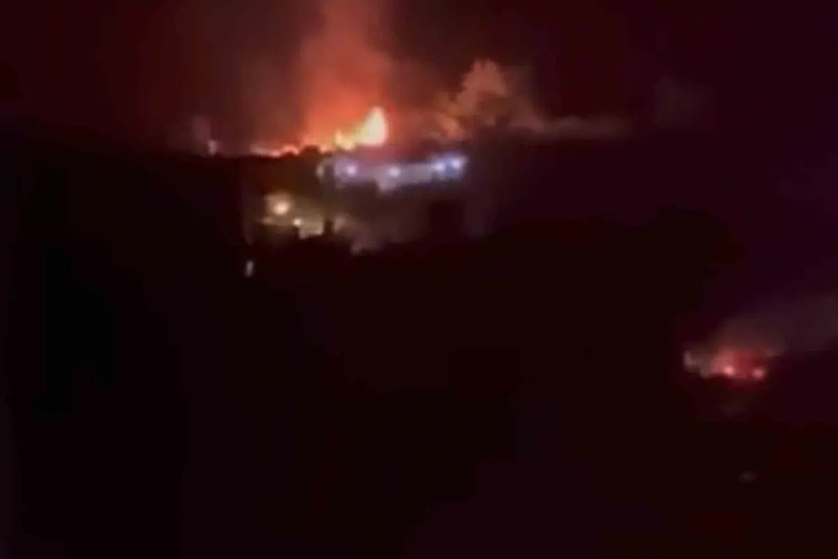 Bursa’da bağ evi alevlere teslim oldu
