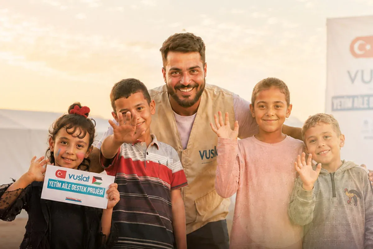 Vuslat Derneği'nden Gazze'deki yetim çocuklara sponsorluk çağrısı
