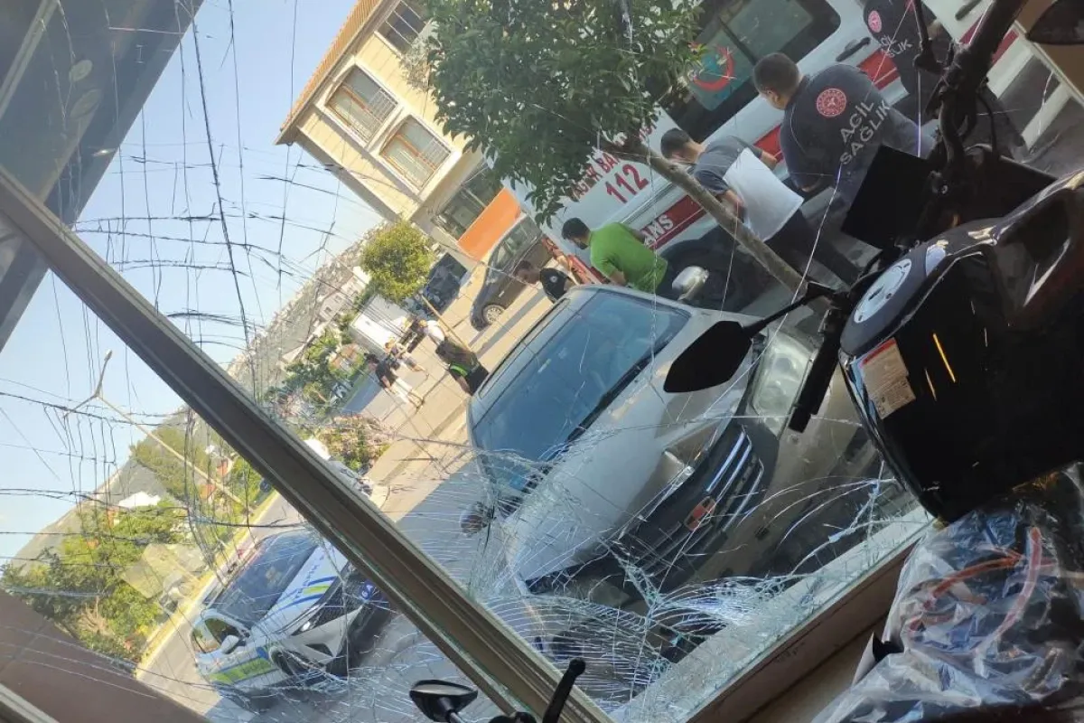 Akıl almaz kaza 2,3 milyon lira zarara uğrattı
