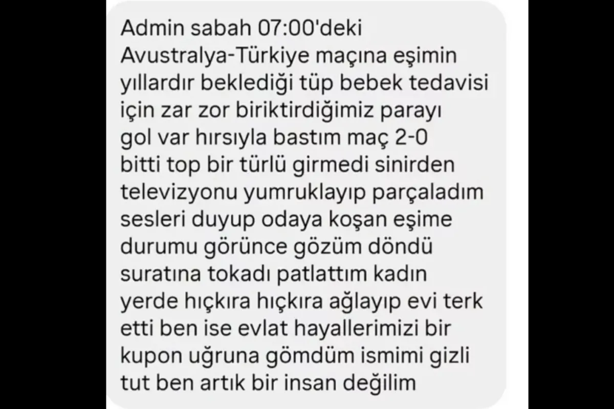 Yuvasını nasıl dağıttığını böyle anlattı