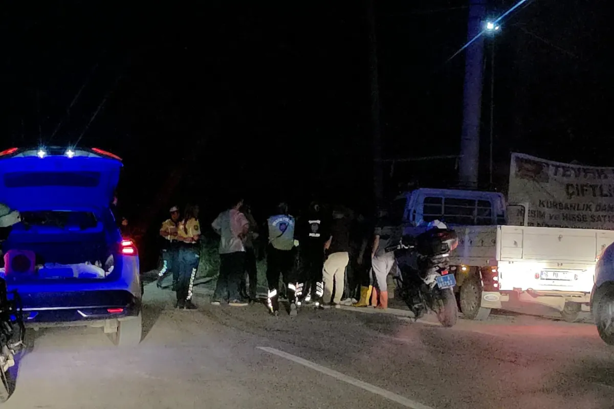 İnegöl'de kaza sonrası kavga çıktı