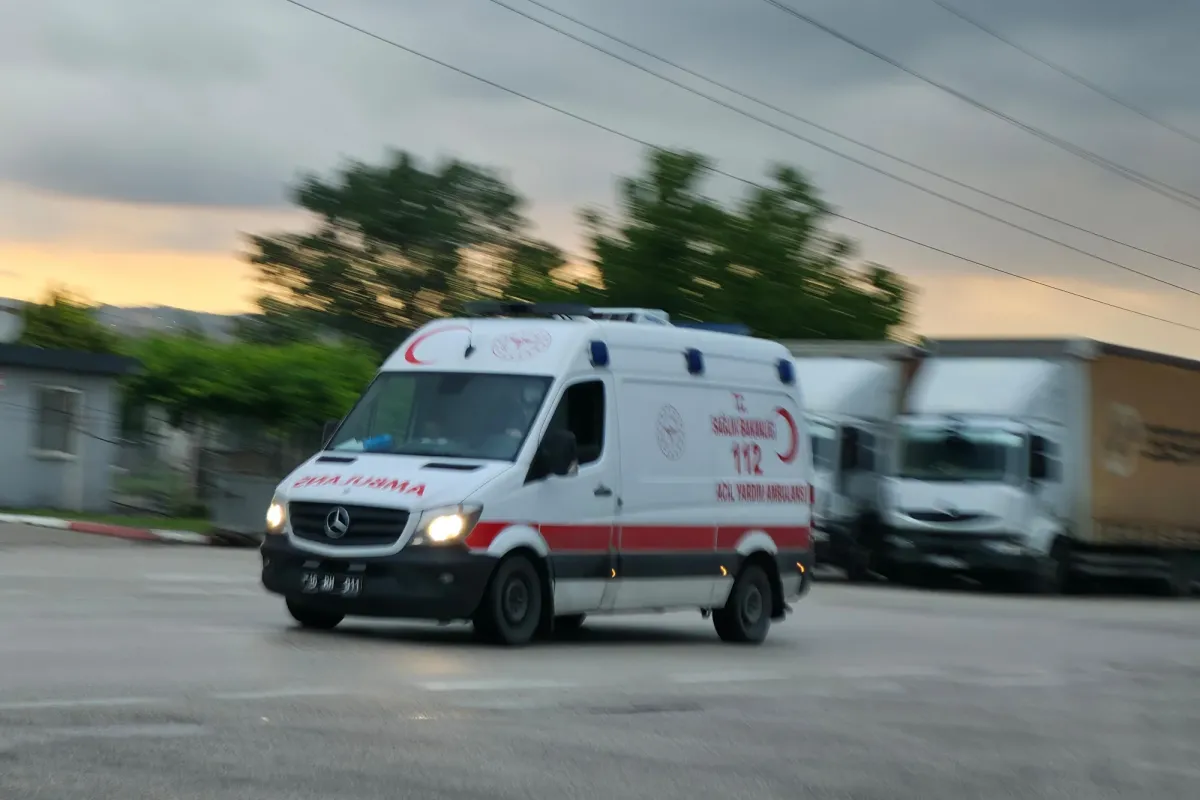İnegöl OSB köprüsünde intihar girişimi