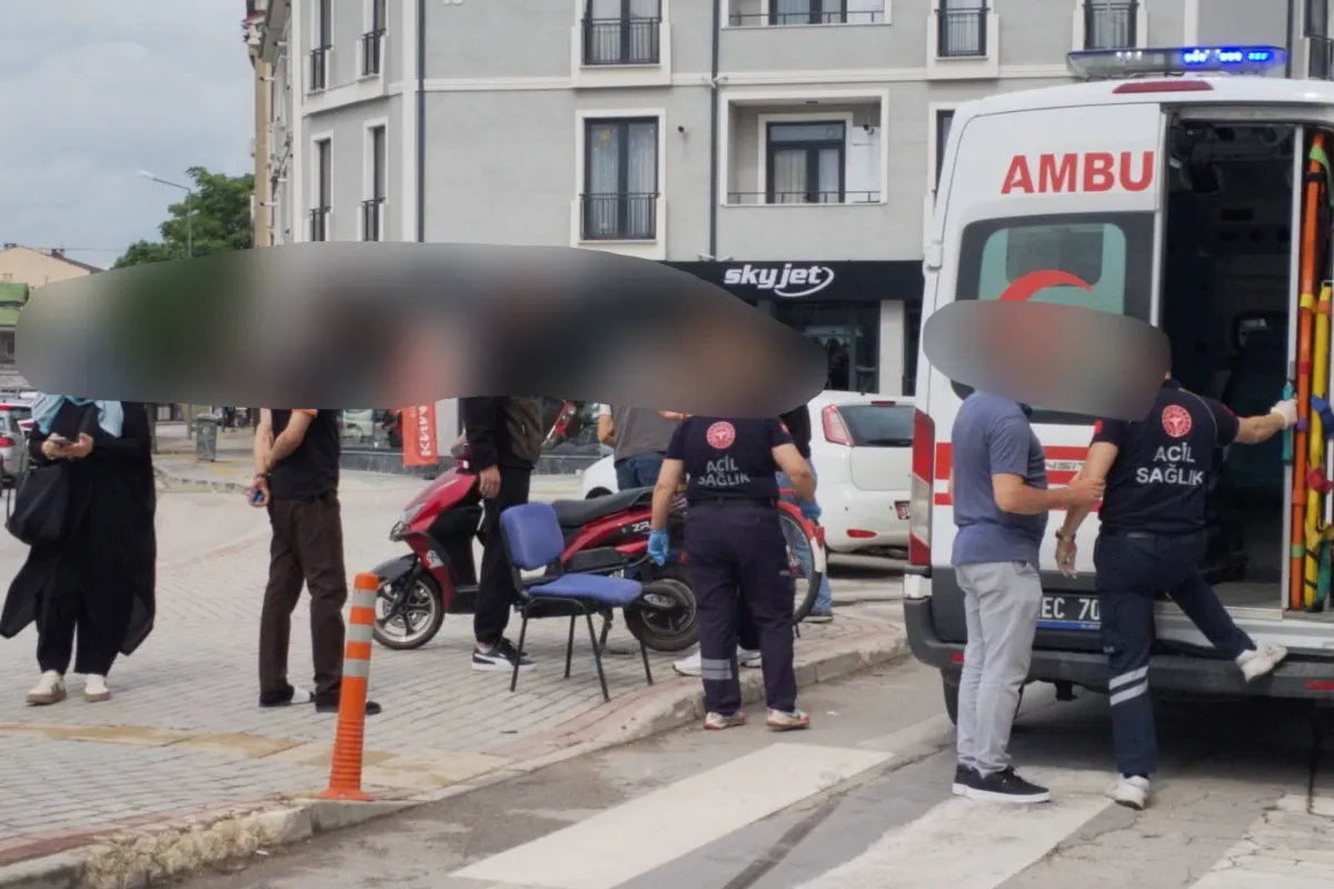 Park Yolu Caddesi’nde kaza! Yaralılar hastaneye kaldırıldı