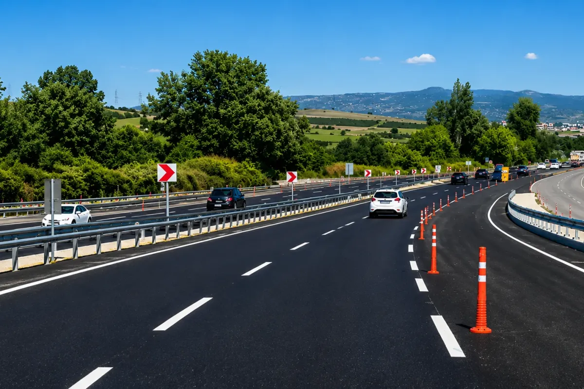 İnegöllüler dikkat! Bu yolda trafik servis yoluna verildi