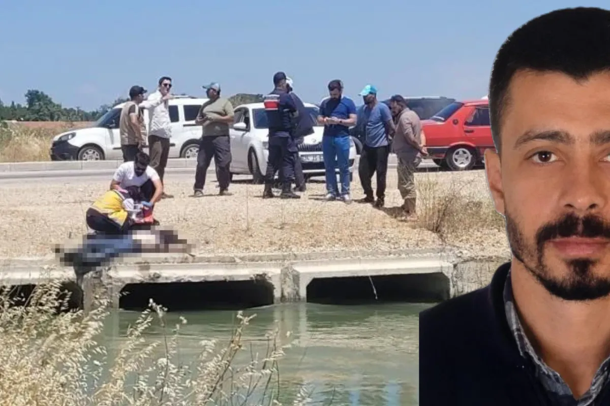 Sulama kanalında erkek cesedi bulundu