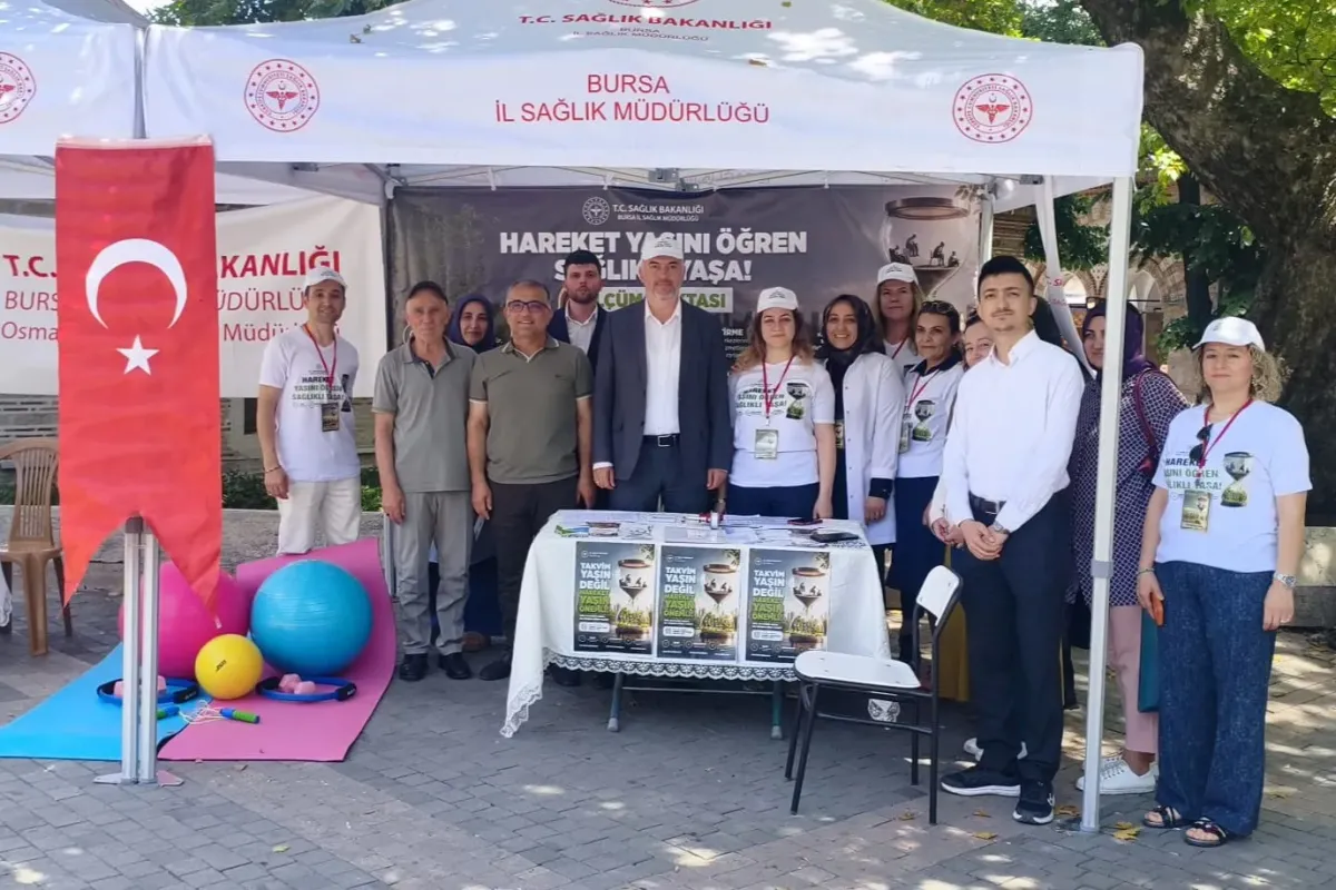 Bursa’da hareket yaşını öğren kampanyasına yoğun ilgi