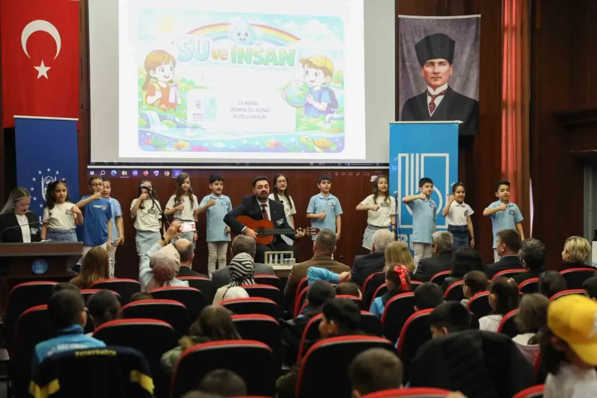 Bursa’da öğrencilere su tasarrufu dersi