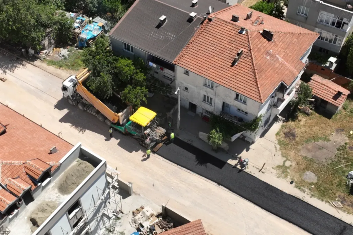 Bursa Büyükşehir’den İnegöl’e 1560 Metrelik Asfalt Yatırımı