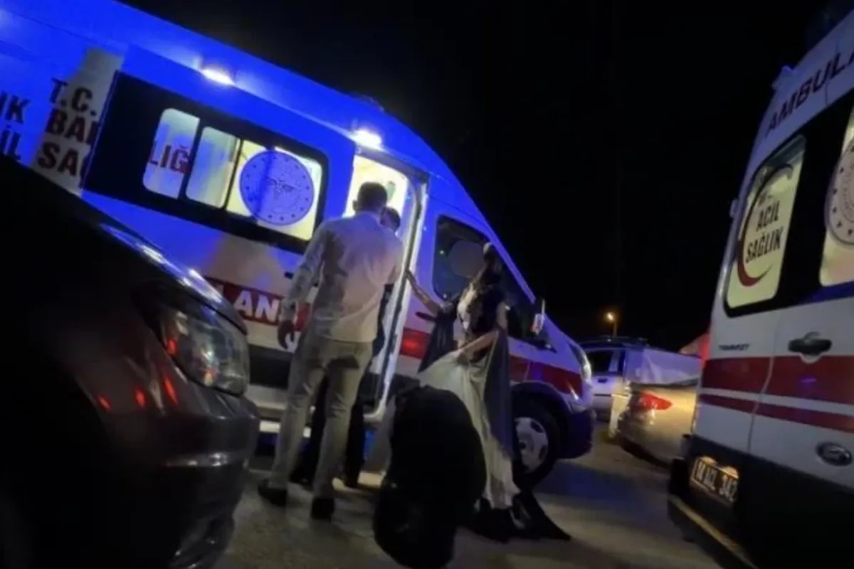 Düğün savaş alanına döndü! Damat hastaneye kaldırıldı