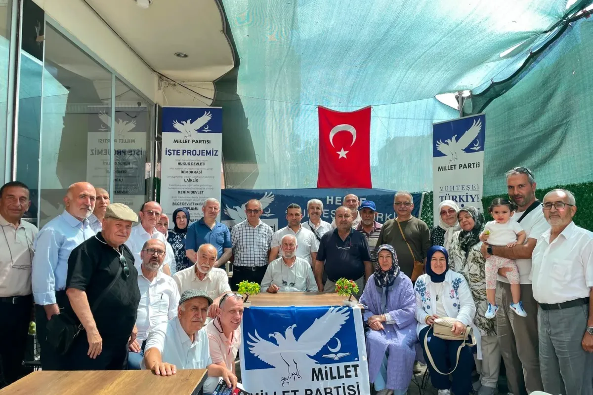 Millet Partisi Mustafakemalpaşa'da Kongreye Gitti! Kadir Kurt Güven Tazeledi